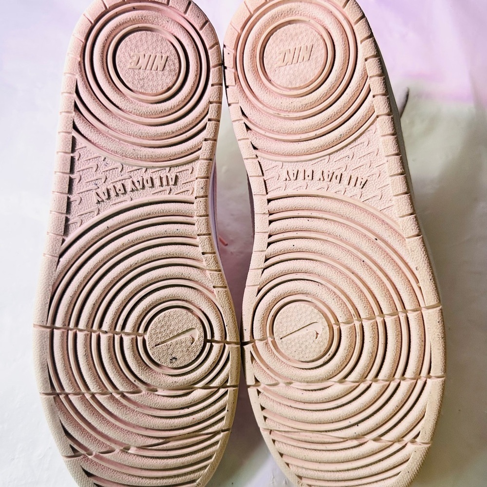 Nike Women’s Mid-Top Sneakers in Pink and White - Picture 9 of 10